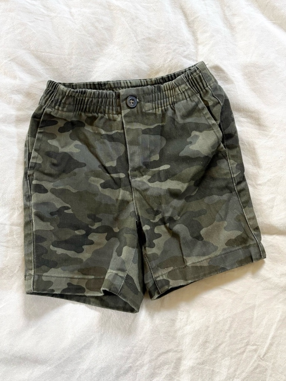 Janie and Jack Camo Stretch Twill Short size 12-18 months - Picture 2 of 5